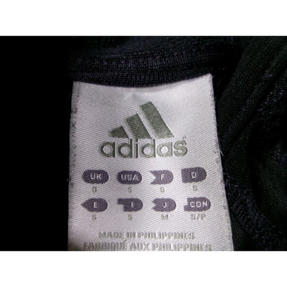 Adidas Jacket Womens S Hooded ClimaWarm Zip Athletic Track Black Pink Stripes - Picture 6 of 11